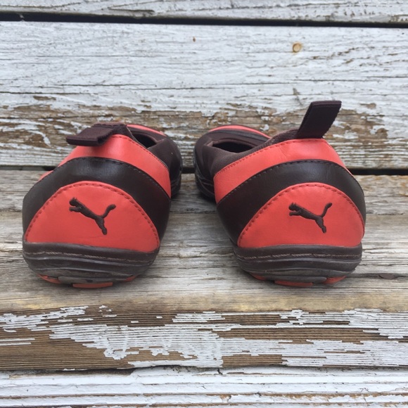 PUMA pink & brown comfort flats - Picture 3 of 6